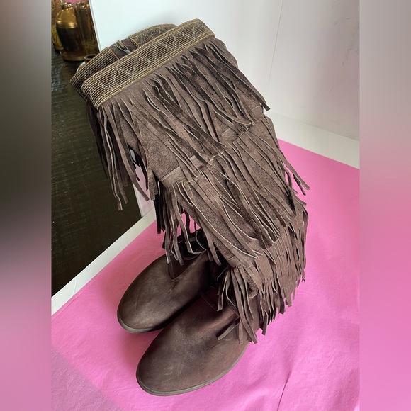 DONALD J PLINER fringe boots - Picture 9 of 9